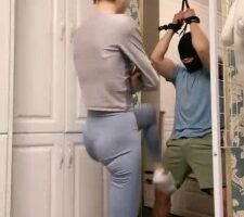 【K蛋】跆拳道鞋重度提档/吊绑/原味棉袜舔 bf26436