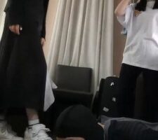 【文文文】双S小白鞋暴揍狗/全体重踩踏【三视角版】 bf27786