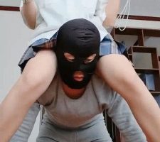 【悦主】JK学生主短靴暴力踢裆/骑马踩踏/虐乳sp bf28625