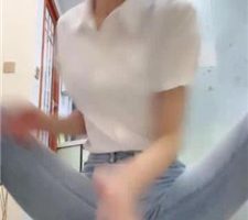 【美娜格格】气味控制-白袜塞嘴重度耳光 bf37493