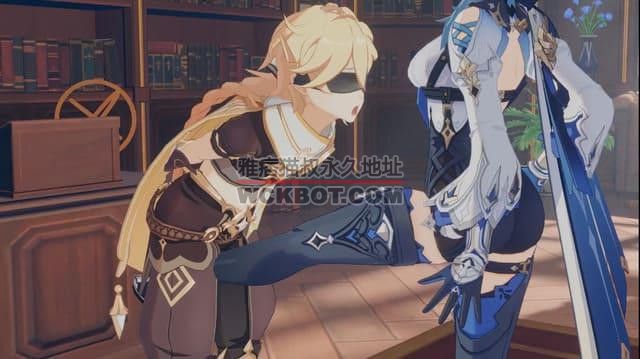 原神-虐档+腿绞虐男-MMDx1 bf38266