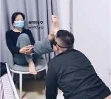 【上海汤圆】玉足捂脸窒息踩虐 JS241110-5