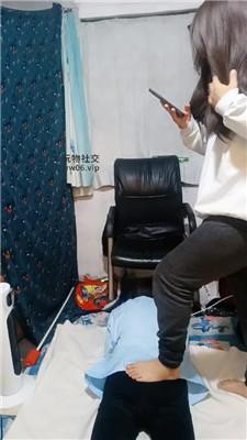 【伪娘和人妻】蓬头垢面的狗就是好贱啊，快来看 JS241224-3