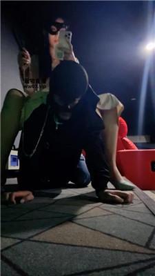 【卡莎女帝】真实电影院大动作调奴【双视角版】 JS250418-12