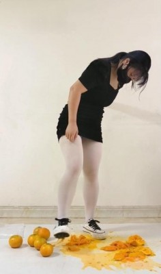 白丝帆布鞋橘子 ACYC-1997