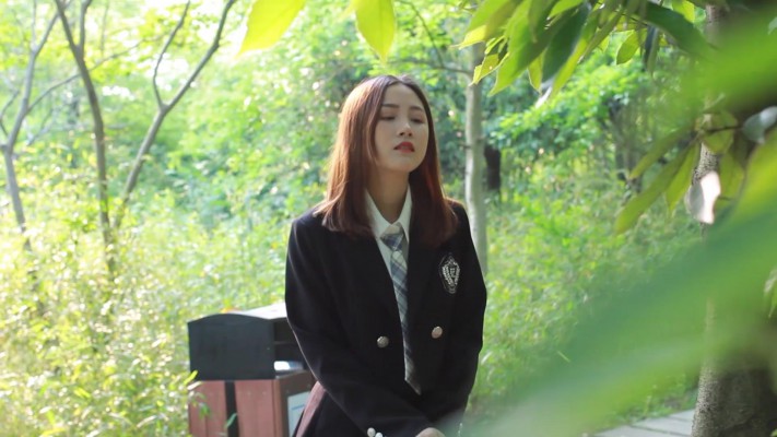 【黑丝诱惑】沐沐首次室外公园调教偶遇路人 YC-220427-6