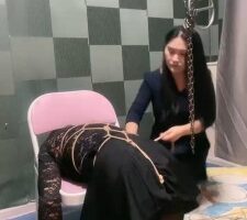 【盈盈】捆绑堵嘴囚禁狗 bf19980