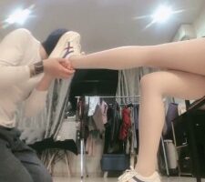 【红杉】JK小姐姐强迫狗舔鞋 bf20563