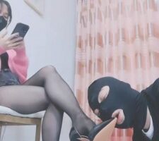 【灵竹】黑丝美腿诱惑狗 bf21987