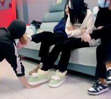 【精神小妹】3S原味袜气味羞辱/踩踏 bf22044