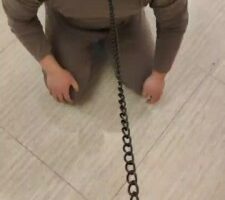 【格格】长靴高跟辱圈养奴 bf24036