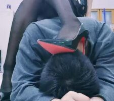 【Alice】黑丝高跟御姐虐狗-转胯坐垫/高跟踩 bf26489