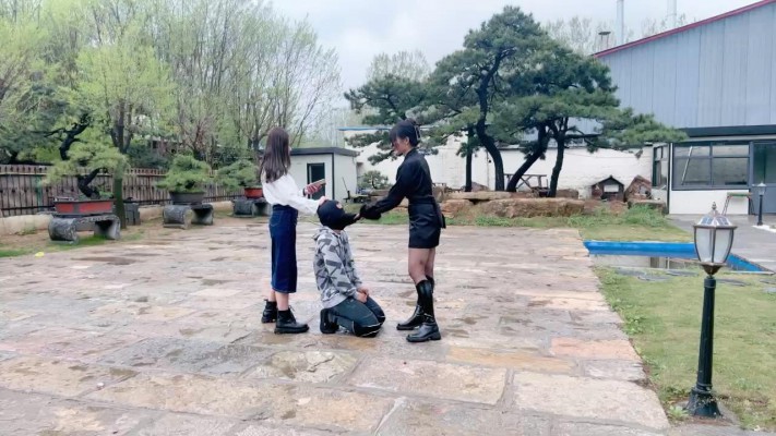 【宸宸】双S户外暴力耳光踢踹贱狗【续集双视角版】 bf26768