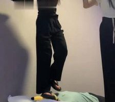 【精神小妹】多S重度踩跺脸折磨/舔脚 bf30829