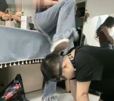 【尤物】匡威白袜气味辱/骑马转胯/全体重踩/腿绞 bf32064