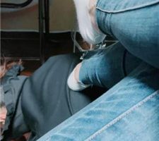 【语阳】白袜脚踩母畜 JS231201-12