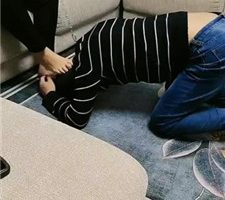 【广东迪迪】狗链遛家奴/舔脏高跟裸足/骑马 JS231217-11