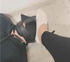 【上上】近距离-超臭原味白船袜气味辱 JS240301-6