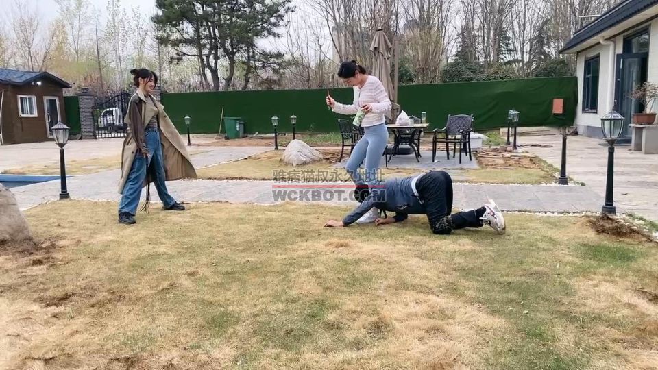 【沅芷大人】双S-户外鞭打钻胯/室内捆绑口水吐耳朵鼻孔【双视角】bf39817