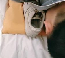 【冰薇】跪舔脏鞋原味jio JS240407-9