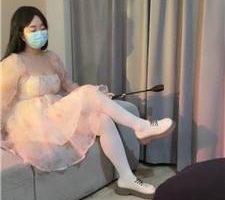 【桃桃樱】鞋踩喂食/耳光/sp/白丝诱惑/掐乳 bf40609