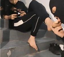 【樱樱】楼道调-开发职高女生做S【下】 JS240425-3