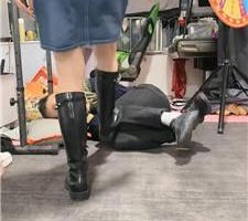 【冰诺】捆绑老狗/长靴全体重踩踏 JS240428-2