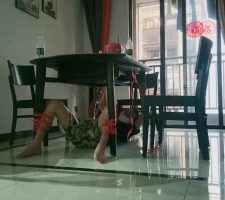 【黛樱】捆绑四肢物化家具 JS240917-18