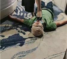 【美容院s】骑马狗链遛狗/嘴叼高跟/踩踏丝袜套头 bf44602