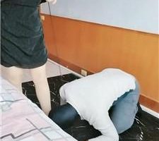 【小叶女S】狗链遛狗踢裆/清理脏鞋 JS240927-2