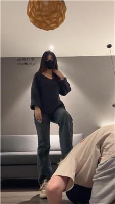 【榕】休闲鞋白袜+高跟玉足踩踏 bf51014