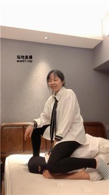 【景花】腿绞坐脸窒息-原味棉袜气味辱 JS250412-9