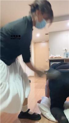 【郑州00后情侣】看老婆怎么玩虐前任奴 JS250514-15