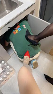 【糖糖】双S-高跟黑丝诱惑虐纱【双视角版】 JS250515-20