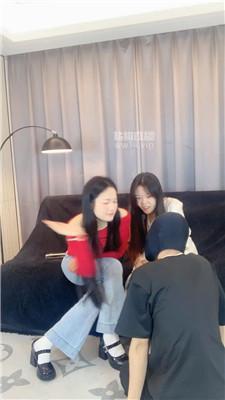 【女生也能很暴力】双S-脏鞋白袜踩踏-抽耳光 JS250923-4