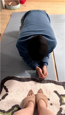 【百柔】保鲜膜捆绑窒息-玉足插嘴 JS251126-22